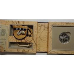 2004 Lewis and Clark coin and pouch set