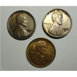 1920S AU-24  MS63RB-24S AU Lincoln penny   AU