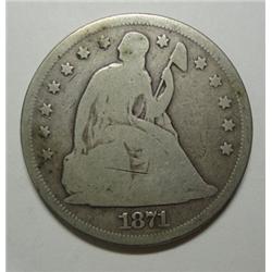 1871 Seated  $  VG