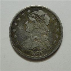 1835 Bust Quarter  VF25 all original undipped