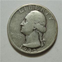 1932S Washington quarter Fine