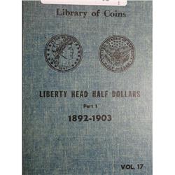 27 Barber Halves in album  averages G/VG:92-93PO-94PO-95POS-96PO-97-98PS-99POS