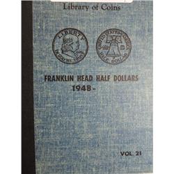 9 coin BU  book Franklin Half $ includes a 52 W/C