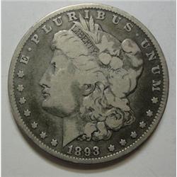1893 Morgan $  VG