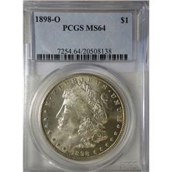 1898O Morgan $  PCGS64