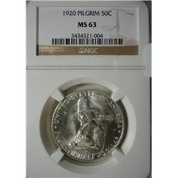 1920 Pilgrim Half $ NGC63