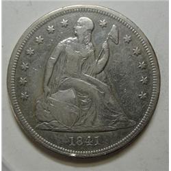 1841 Seated  $  VF  ---VF GS bid = $335