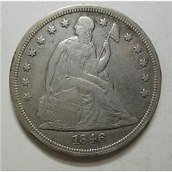 1846 Seated  $  VF  ---VF GS bid = $335