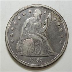 1859O Seated  $  XF  ---XF GS bid = $420