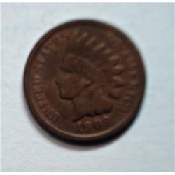 1909S Indian Penny  solid VG+ nice color
