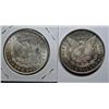 Image 1 : 1890O  Morgan $  MS63 lite toning and 1888 MS63