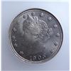 Image 2 : 1905 V Nickel  ICG65 graded correctly