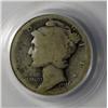 Image 2 : 1916D Mercury dime  PCGS03--Just a shade below full good