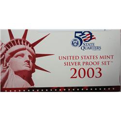 2003 Silver Proof set, original  u.s.mint packaging