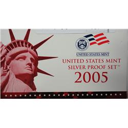 2005 Silver Proof set, original u.s. mint pacaging