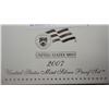 Image 1 : 2007 Silver Proof set, original u.s. mint packaging