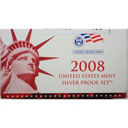 2008 Silver Proof set, original u.s. mint packaging