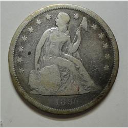 1860O Seated  $  VG/F