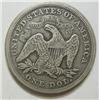 Image 2 : 1871 Seated  $  F/VF  reverse is solid VF