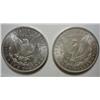 Image 2 : 1882O and 83O Morgan $  MS63
