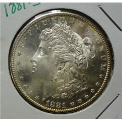 1881S Morgan $  MS64 semi PL