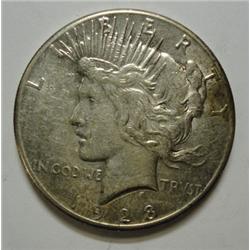 1928 Peace $  XF/AU