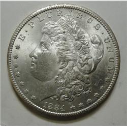 1884CC Morgan $ Nice white MS63.Taken from GSA