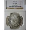 Image 1 : 1887 Morgan $  NGC62PL