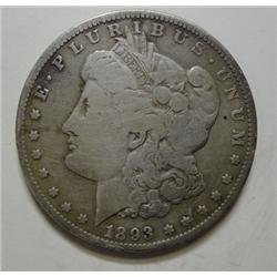 1893O Morgan $  VG