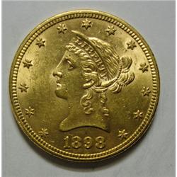 1898   $10 Liberty  Eagle GOLD  MS61
