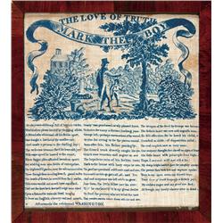 c. 1806, Print THE LOVE OF TRUTH - MARK THE BOY