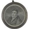 Image 1 : c. 1824, “Lafayette” Titled Portrait Hand Mirror