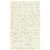 Image 6 : 1865, Autograph Letter Signed by James Livington