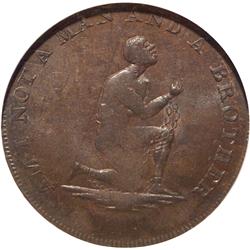c. 1795 English Anti-Slavery Token