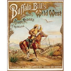 Very Rare Buffalo Bill White Eagle Poster