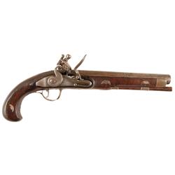 American Kentucky-Style Flintlock Pistol