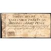 Image 1 : Colonial Currency, NC, Mar. 9, 1754 Act. 26s8d