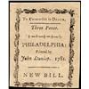 Image 2 : Colonial Currency, PA, April 20, 1778, 3 pence