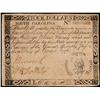 Image 1 : Colonial Currency, SC, Oct. 19 1775, $4, Elephant
