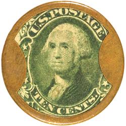 Encased Postage Stamps,10¢, NORTH AMERICAN LIFE