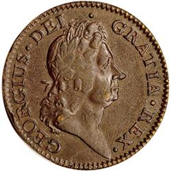 1722 Rosa Americana Penny VTILE DVLCI Uncirculated