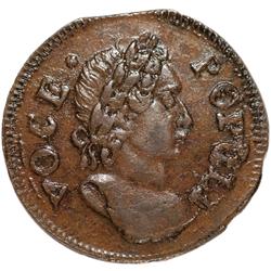 1760 Voce Populi Halfpenny Nelson 4, Choice AU