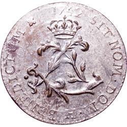 1742-H French Colonies. Sou Marque. Counterfeit
