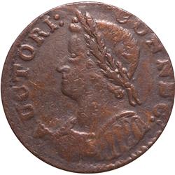 1786 Connecticut Copper. Mailed Bust Facing Left.
