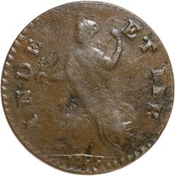 1788 Vermont Copper. Mailed Bust Right. Ryder-16.