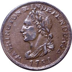 Washington UNITY STATES Cent NGC Graded AU-50