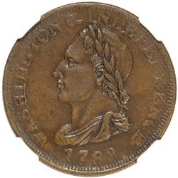 1783 Washington Unity States Cent NGC MS-61