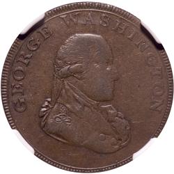 1795 Washington, Liberty and Security, Halfpenny