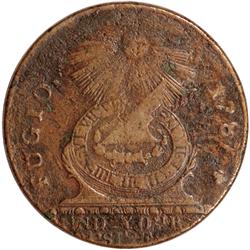 Rare 1787 Fugio Cent - Cross After Date Type