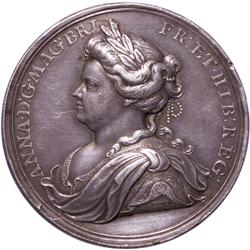 1713 Silver Queen Anne Peace of Utrecht Medal
